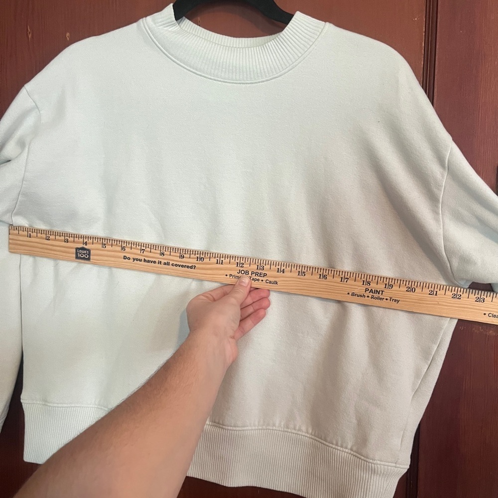 a new day Baby blue Women's Crew Neck Sweater - Picture 9 of 9